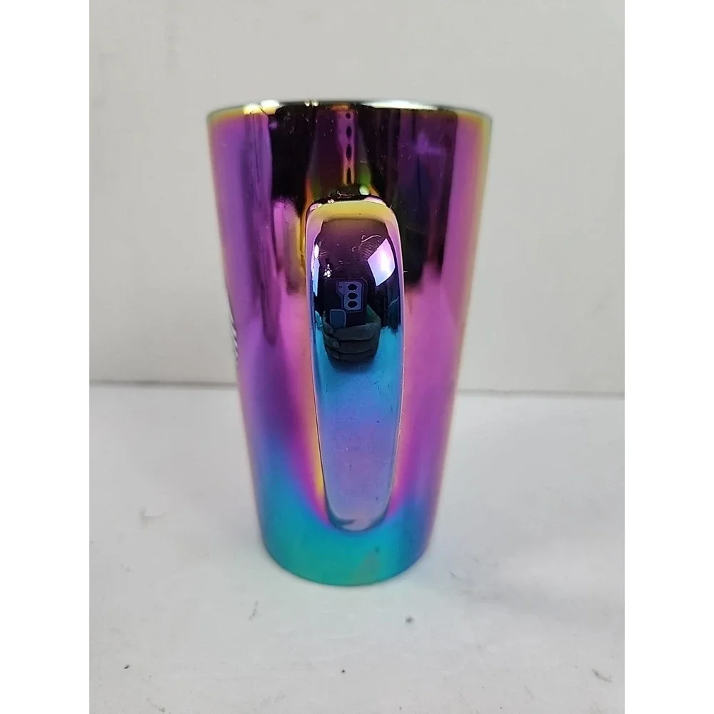 Holographic 2022 STARBUCKS Iridescent HOLIDAY Collectors Coffee Mug Cup 16 OZ